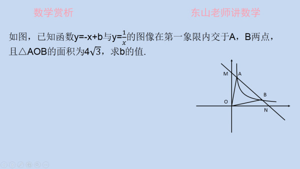 九年级数学 反比例函数培优题 做法很常见 学习视频教程 腾讯课堂