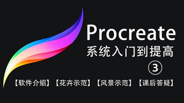 Ipad Procreate板绘入门到专业教程 Procreate插画线上自学网课 学习视频教程 腾讯课堂