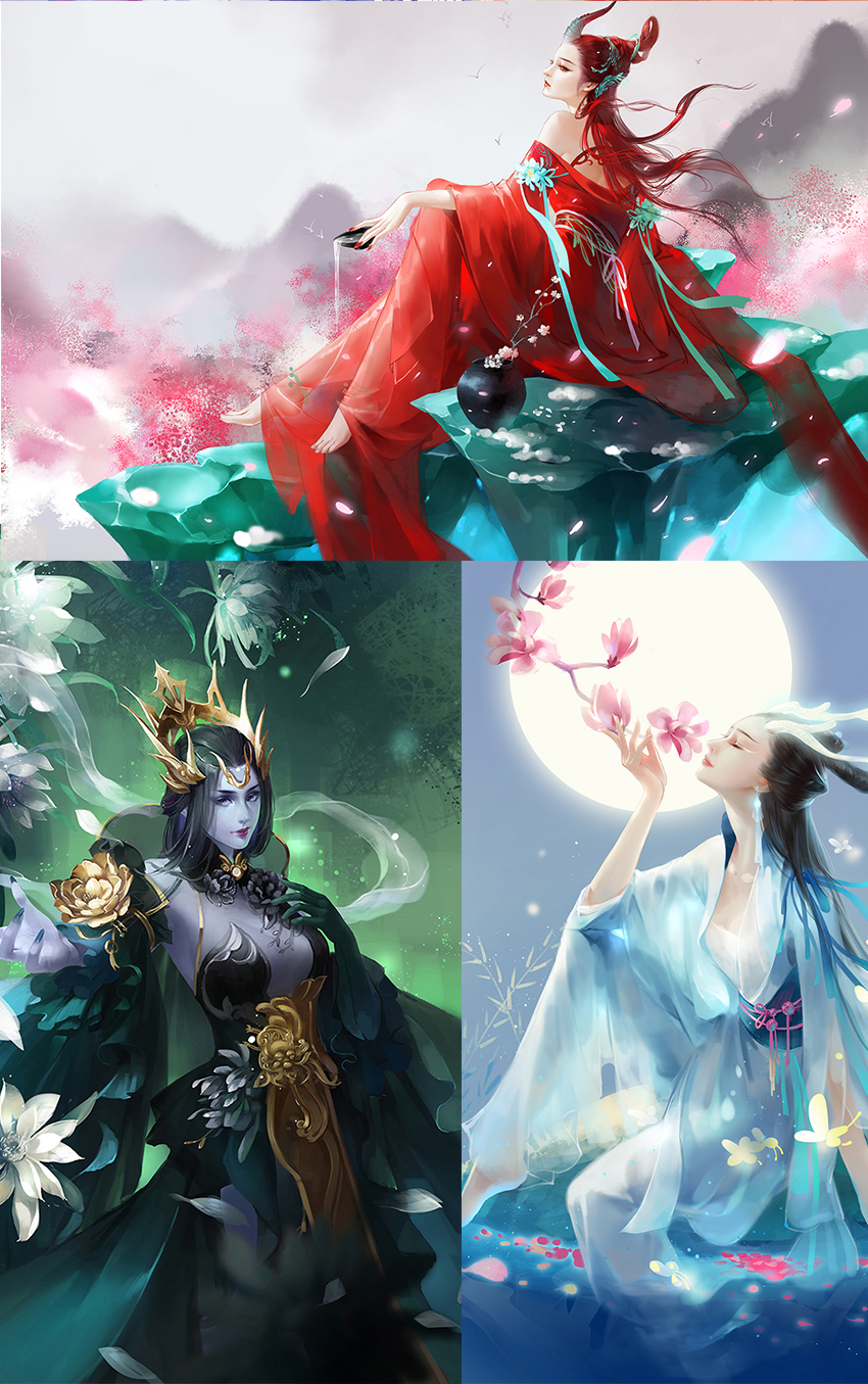 古风插画特训班—匪萌十月/痕迹/指尖糖/拾夏精讲试学视频-学习视频