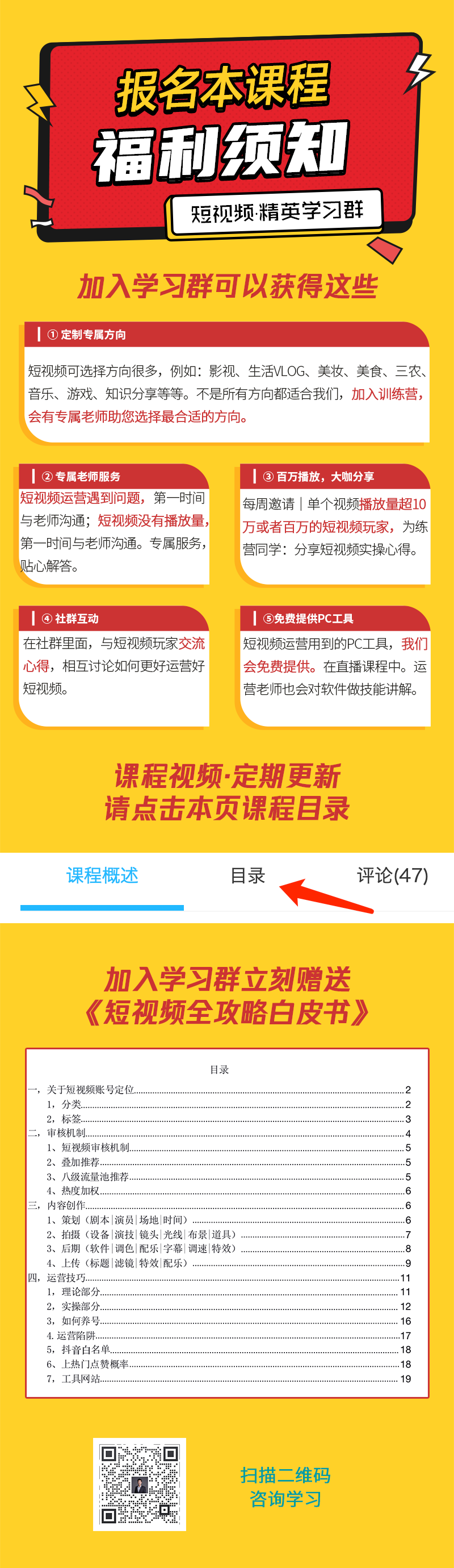 2021新媒体 短视频运营内部玩法揭秘 学习视频教程 腾讯课堂